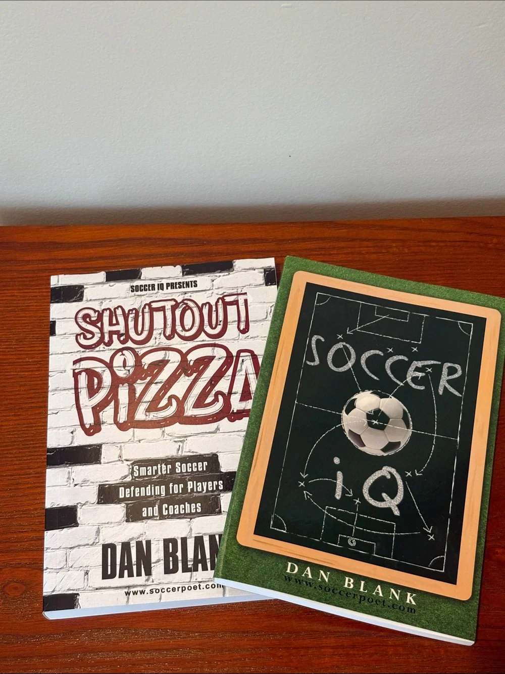 Soccer IQ Book Set of 2 Books, Soccer IQ & Shutout Pizza